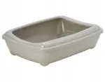 Ovaalne plastmassliivakast Yarro/Moderna raamiga, 42 cm, liivakarva [Y3601]