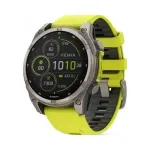 Garmin Fenix 47 mm nutikell kollane, kummirihm, veekindel