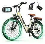 Naiste elektrijalgratas Aairsk S600, 26", 250W, 36V, 13Ah, 75 km, SHIMANO