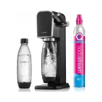 Sodastream ART vee s&uuml;sinikdioksiidi valmistaja CO2 kapsli ja 1 l pudeliga