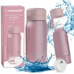 Veepudel filterga Wessper B2 Tritan 500ml roosa, Actitex ketas