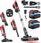 Juhtmevaba tolmuimeja 60000 Pa 700W 2x4Ah LED 2L