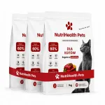 Kuiv kassitoit veise lihaga, 3 x 1 kg, 60% liha, valivatele kassidele