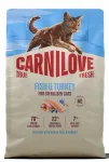 Carnilove True Fresh kuivkassitoit steriliseeritud t&auml;iskasvanud kassidele kalade ja kalkuniga, 2 kg