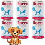 Rocco Diet Care konserveeritud koeratoit kehakaalu kontrolliks veise- ja kanalihaga, 6 x 400 g