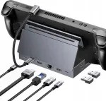 9-in-1 dokkimisjaam 4K 60Hz, USB 3.2 10Gbps, PD 100W, Ethernetiga