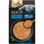 Sheba Soup m&auml;rg kassitoit tuuniga, 40 x 40 g