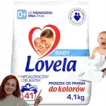 Pesupulber lastele Lovela Baby v&auml;rvilistele riietele, h&uuml;poallergeenne, 4,1 kg, 41 pesukorda