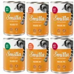 Smilla kana konservid kassidele, linnulihakomplekt, 6 x 400 g, Saksamaa