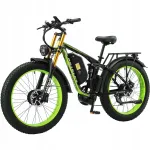 Elektriline fatbike jalgratas KETELES K800 Pro, 250W, 48V26AH, 85Nm*2, kahemootoriline