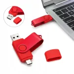 M&auml;lupulk 512GB, USB 2.0, USB-A ja USB-C, 30MB/s, punane