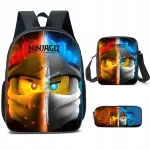 Ninjago koolikomplekt: A4 seljakott, pinal, kott