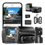 DDPAI Z60 Master 4K salvesti tagumise ja sisemise kaameraga, 4G moodul, 128GB