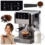 Sevenkraft SK 4394 kohvimasin 20 bar 1350 W LCD-ekraaniga ja piimavahustajaga