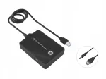 USB jagaja CONCEPTRONIC, 4 porti (1&times; USB-A 3.0, 3&times; USB-A 2.0/3.0, DC), ilma toiteadapterita, valge