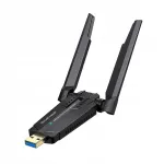 QwV USB traadita v&otilde;rgukaart, 2,4/5/6 GHz, 6W, WPA3