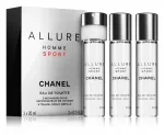 Meeste parf&uuml;meeritud vesi CHANEL Allure Homme Sport Twist And Spray komplekt