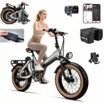 Kokkupandav elektriline jalgratas MIHOGO ONE, 1000W, 45 km/h, 270 km, 28,8 Ah, 48V, rakendusega