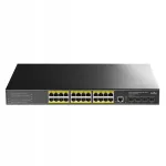 Cudy GS5024PS4-400W v&otilde;rgul&uuml;liti, 24 PoE porti, 4 SFP+