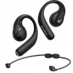 Juhtmevabad mustad Soundcore AeroFit Pro k&otilde;rvaklapid