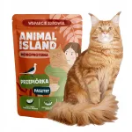 Animal Island m&auml;rg kassitoit faasani lihaga, 100 g