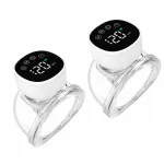 Juhtmevaba topelt elektriline rinnanibuimemisaparaat 2 x 180 ml, USB-C