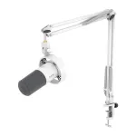 D&uuml;naamiline mikrofon Fifine K688CT XLR statiiviga, valge