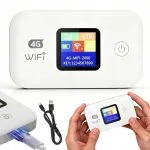 S&uuml;learvuti 4G LTE WiFi ruuter, 3000mAh, SIM-kaardile