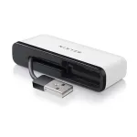 USB jaotur Belkin F4U021BT, 4 &uuml;hendust, 480 Mbit/s, must/valge