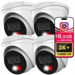 V&auml;ljas IP kaamera HiLook 3K 6MP PoE, 4x suum, IPCAM-T6-30DL, mikrofoniga, rakenduse juhtimine