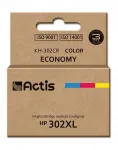 Actis KH-302CR v&auml;rviline tindikassett, HP 302XL
