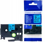 BROTHER TZe-521 kleepuv teip, sinine, 9 mm