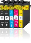 EPSON 502 XL tindipesad, 5 tk., sobivad XP-5100, WF-2800, WF-2860