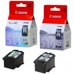 Canon PG-510 ja CL-511 tindikassetid, sobivad Pixma MP492, MP272, MP252