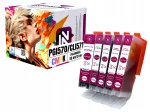 CANON PIXMA MG5751, MG5750 PGBK 570XL, 571XL tindikassetid, 4 x 13 ml + 25 ml, 5 tk