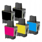 BROTHER LC900 tindikassetid, 5 tk, v&auml;rvilised (CMYK), sobivad DCP-110, 115C, MFC620 jaoks