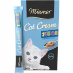Kasside piimakreem MIAMOR JUNIOR tauriga, 6 tk