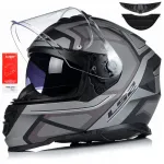 Motorratturi kiiver LS2 FF800 Storm Classy visiriga rX