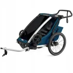Jalgrattahaagis THULE CHARIOT CROSS, 1 koht, sinine