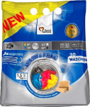 Wash&Free universaalne pesupulber, 1,5 kg