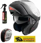 Motorratturi kiiver MT ATOM, mati must