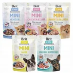 Koerte konservtoit BRIT CARE MINI, erinevad maitsed, 5 x 85 g