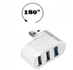 P&ouml;&ouml;ratav USB jagaja 1x USB 3.0 ja 2x USB 2.0 portidega