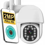 V&auml;lise WiFi kaamera ICSEE, 2MP, liikumisj&auml;lgimisega, 1080p, SD-kaardi tugi