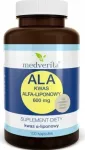 Toidulisand Medverita ALA 600 mg alfa-lipohape, 100 kapslit