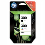 HP 300 CN637EE tindikassett, must, originaal, 2 x 4 ml
