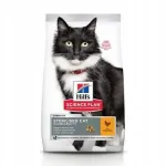 Hill's Science Plan steriliseeritud vanematele kassidele kanaga kuivtoit, 2 x 10 kg