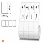 Niimbot K3 termosed kleeplabelid, 14x30 mm, 3600 tk