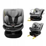 Autos&otilde;iduki iste i-Size, 360&deg; p&ouml;&ouml;ratav, ISOFIX, 40&ndash;150 cm, 8-kohaline seljatugi