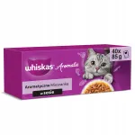 WHISKAS aromaatne m&auml;rg kassitoit kotikestes, 40x85g